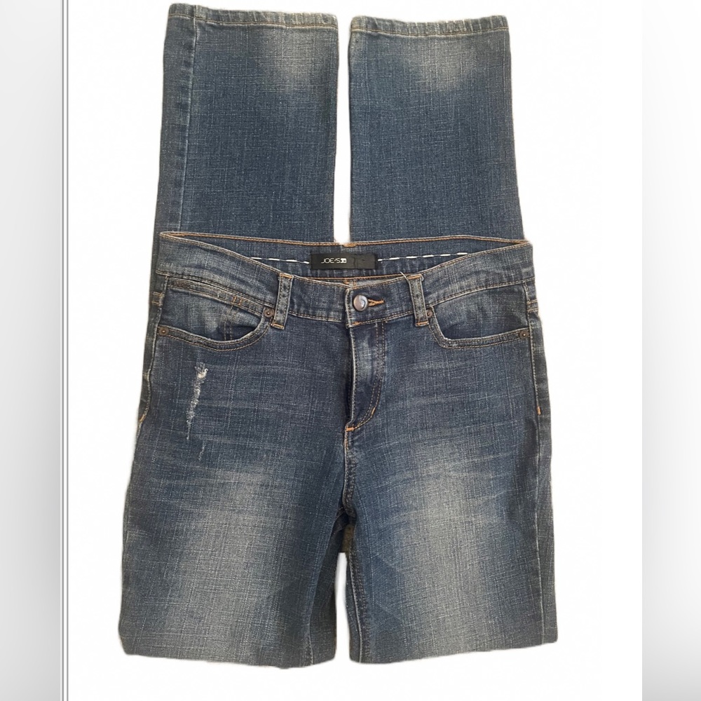 Joe’s Jean's 29 Mid-rise Straight Leg Stretch Jeans EUC